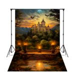 Fundo Fotográfico 3D Sublimado Cenário Castelo 41