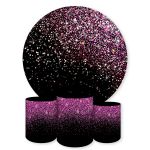 Capa Painel + Trio Capas Cilindros Sublimados Tema Glitter 424