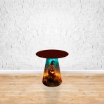 Capa para Mesa Cone Sublimada Tema Halloween 2245