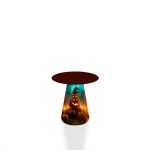 Capa para Mesa Cone Sublimada Tema Halloween 2245