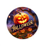 Capa Painel Redondo Sublimados Tema Halloween 2245