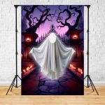 Capa Painel Interativo Para Fotos Vazado Tema Halloween 2244