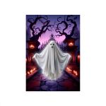 Capa Painel Retangular Sublimado Tema Halloween 2244