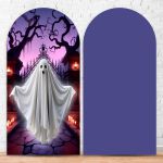 Capa Painel Romano Sublimado Tema Halloween 2244