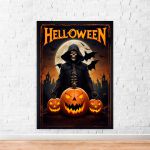 Capa Painel Retangular Sublimado Tema Halloween 2246