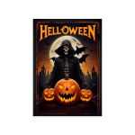 Capa Painel Retangular Sublimado Tema Halloween 2246
