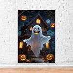 Capa Painel Retangular Sublimado Tema Halloween 2247