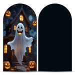 Capa Painel Romano Sublimado Tema Halloween 2247