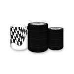 Trio Capas Cilindros Sublimados Tema Hotwheels 617