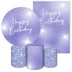 KIT 5 CAPAS ANIVERSÁRIO E HAPPY BIRTHDAY - 7064