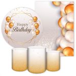 KIT 5 CAPAS ANIVERSÁRIO E HAPPY BIRTHDAY - 7066
