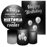KIT 5 CAPAS ANIVERSÁRIO E HAPPY BIRTHDAY - 7046