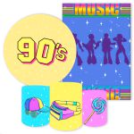 KIT 5 CAPAS ANO 80 E RETRO E MUSICA - 68