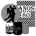 KIT 5 CAPAS ANOS 80 e RETRO e MUSICA - 4018