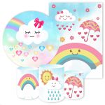 KIT 5 CAPAS ARCO IRIS - 4037