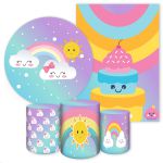 KIT 5 CAPAS ARCO IRIS - 4038