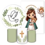 KIT 5 CAPAS BATIZADO e CRISMA - 4088