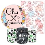 KIT 5 CAPAS CHÁ de COZINHA e LINGERIE - 2561