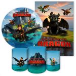 KIT 5 CAPAS COMO TREINAR SEU DRAGÃO - 7058