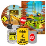 KIT 5 CAPAS CONSTRUÇÃO - 1202