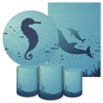 KIT 5 CAPAS FUNDO DO MAR - 3132