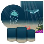 KIT 5 CAPAS FUNDO DO MAR - 3134