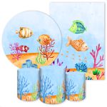 KIT 5 CAPAS FUNDO DO MAR - 3135