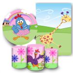 KIT 5 CAPAS GALINHA PINTADINHA - 103