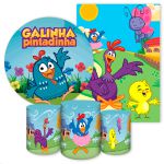 KIT 5 CAPAS GALINHA PINTADINHA - 2552