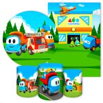 KIT 5 CAPAS LÉO CAMINHÃO - 126