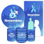 KIT 5 CAPAS NOVEMBRO AZUL - 5115