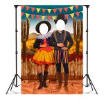 Capa Painel Interativo Para Fotos Vazado Tema Festa Junina 73