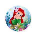 Capa Painel Redondo Sublimados Tema Ariel 1017