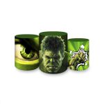 Trio Capas Cilindros Sublimados Tema Hulk 164