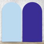 Capa Painel Romano Sublimado Tema Liso Roxo/Azul 4050 
