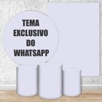 Kit 5 Capas Tema Exclusivo do WhatsApp 