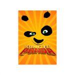 Capa Painel Retangular Sublimado Tema Kung Fu Panda 2588