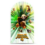 Capa Painel Romano Sublimado Tema Kung Fu Panda 