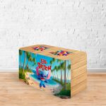 Capa Decorativa para 2 Mesas Quadrada Sublimada Tema Lilo e stitch 5094