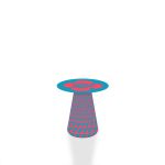 Capa para Mesa Cone Sublimada Tema Lilo e stitch 5095