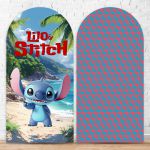 Capa Painel Romano Sublimado Tema Lilo Stitch 5095