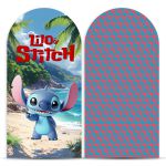 Capa Painel Romano Sublimado Tema Lilo Stitch 5095