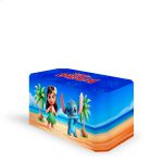 Capa Decorativa para 2 Mesas Quadrada Sublimada Tema Lilo e stitch 5096