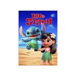 Capa Painel Retangular Sublimado Tema lilo stitch 5096