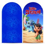 Capa Painel Romano Sublimado Tema Lilo Stitch 5096