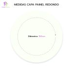 Capa Painel Redondo Sublimados Tema Pequeno Princípe 7004