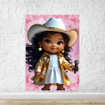 Capa Retangular Sublimados Barbie Boiadeira 4638