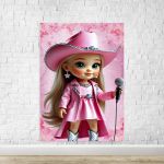 Capa Retangular Sublimados Barbie Boiadeira 4635