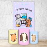 Retangular + Cilindros Tema Bobbie Goods 7090