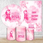 Kit 5 peças Tema Outubro Rosa 7125